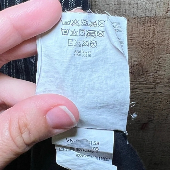 🌻 Vans Asymmetrical Spaghetti Criss Cross Strap Dress Empire Waist size Medium - Picture 6 of 8